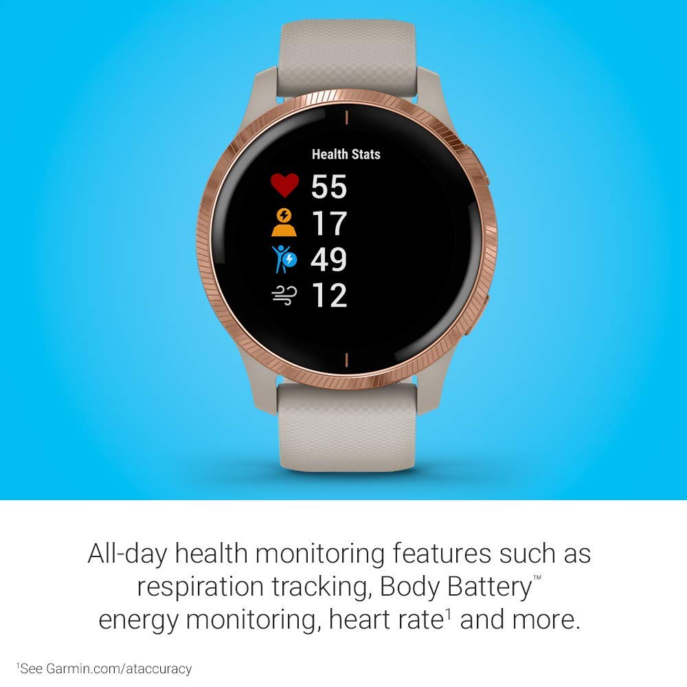 venu garmin rose gold
